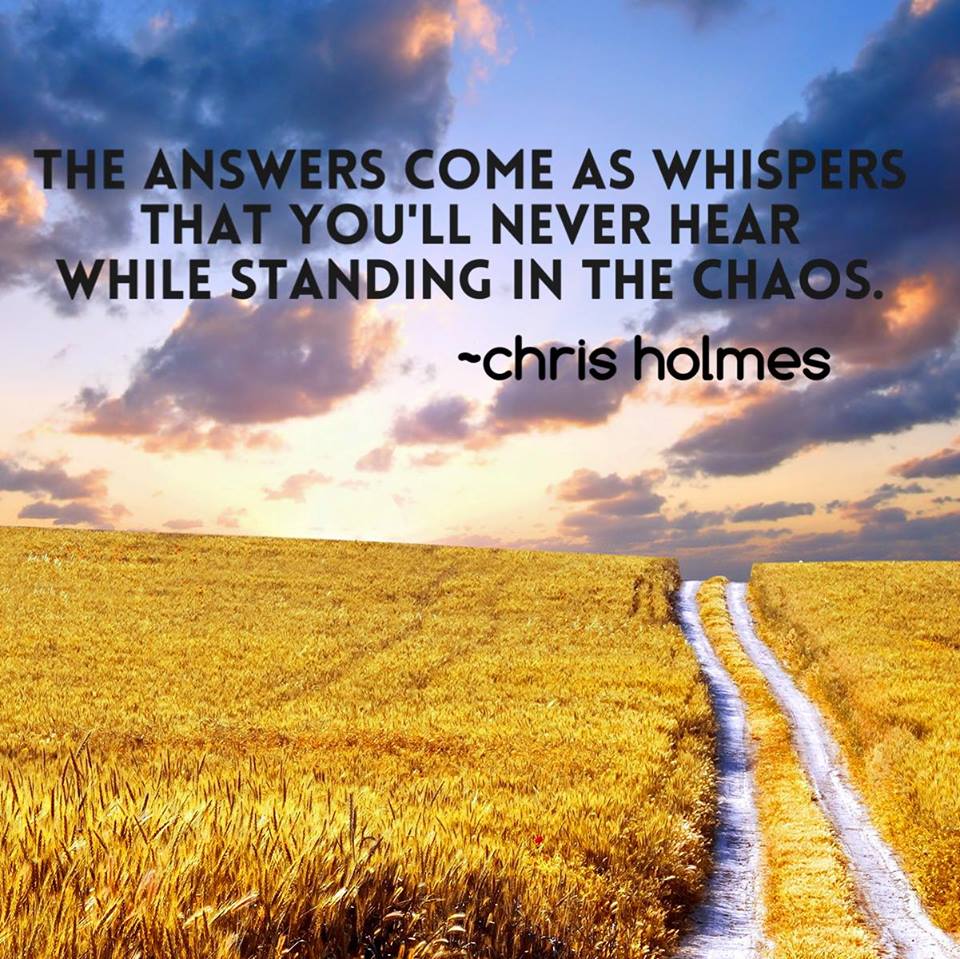 Answers Whispers Chris Holmes